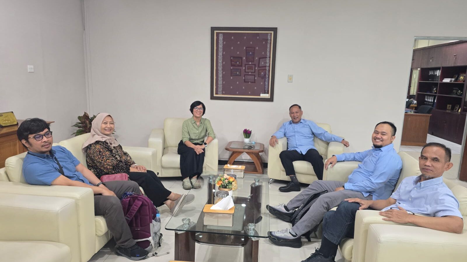 Kepala BPKP Sumatera Utara menerima kunjungan ADB, perwakilan BPKP Pusat, dan tim PMC STAR AF di Medan, Sumatera Utara